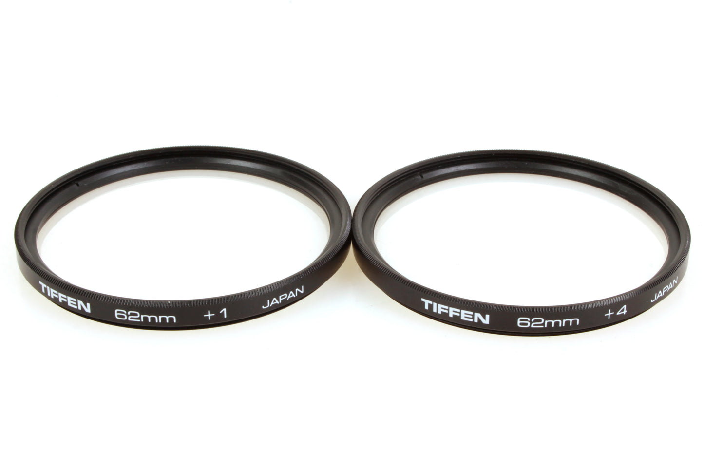 62mm Close Up Filters +1 & +4 Tiffen Set of 2