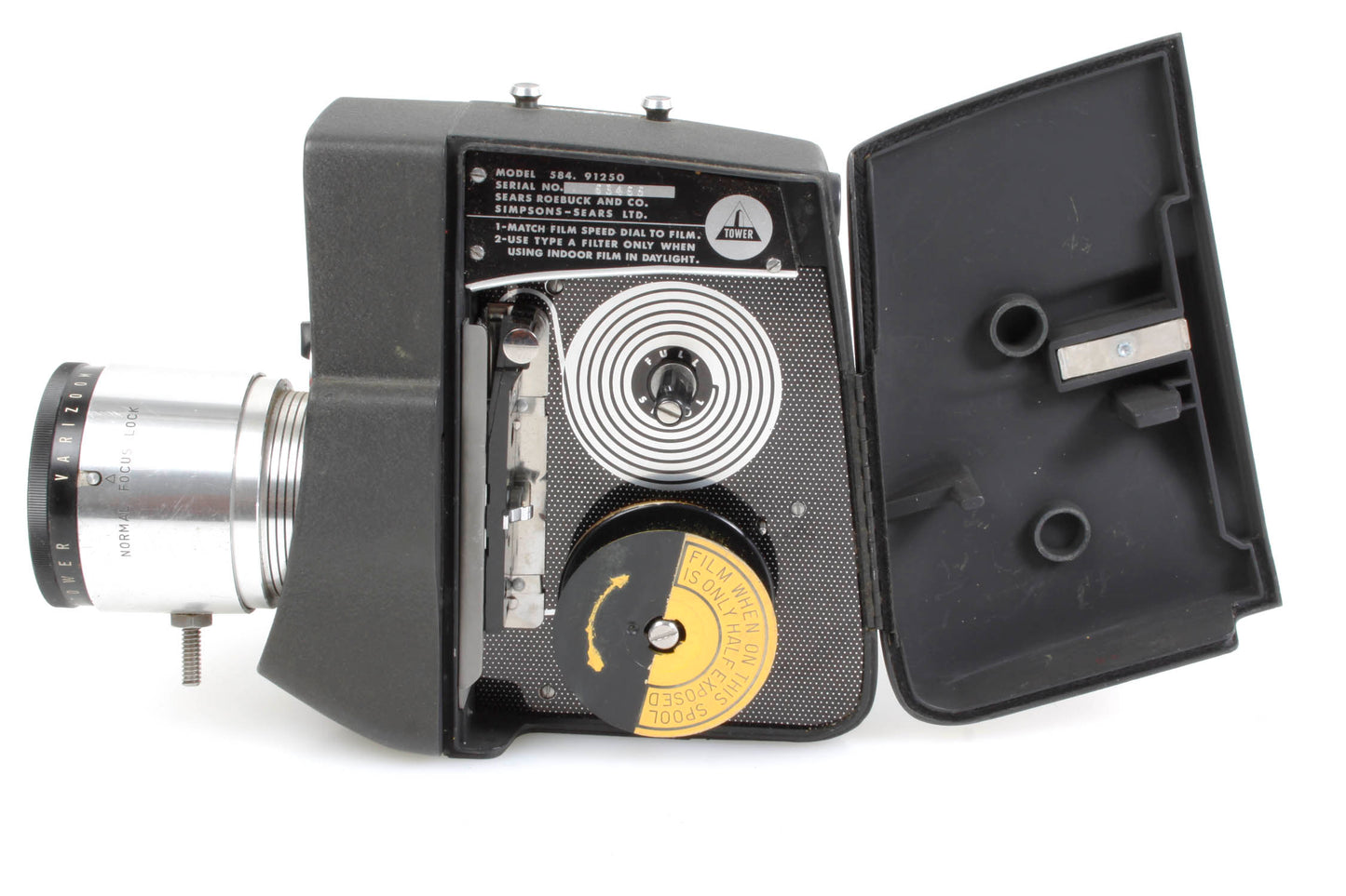 Tower 8mm Movie Camera WORKS