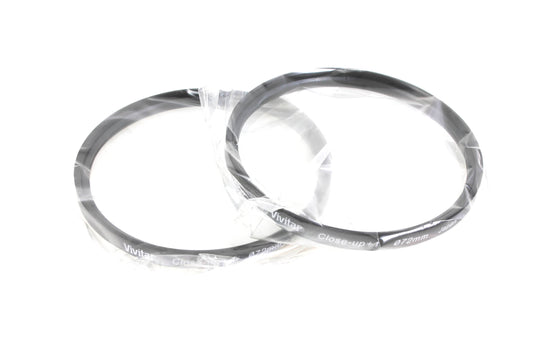 Vivitar 72mm Macro Filter (+1 & +4) W/Case