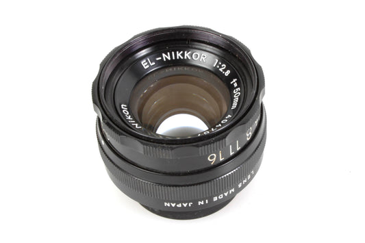 Nikon EL-Nikkor 50mm F/2.8 w/Case