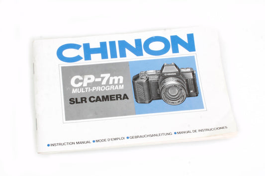 Chinon CP-7m Camera Manual