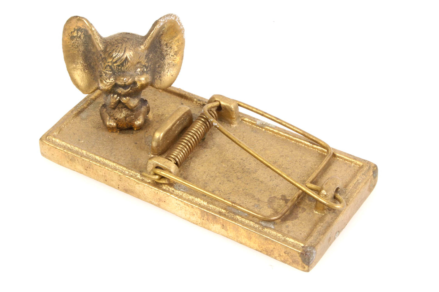 Brass Mouse Trap Decorative