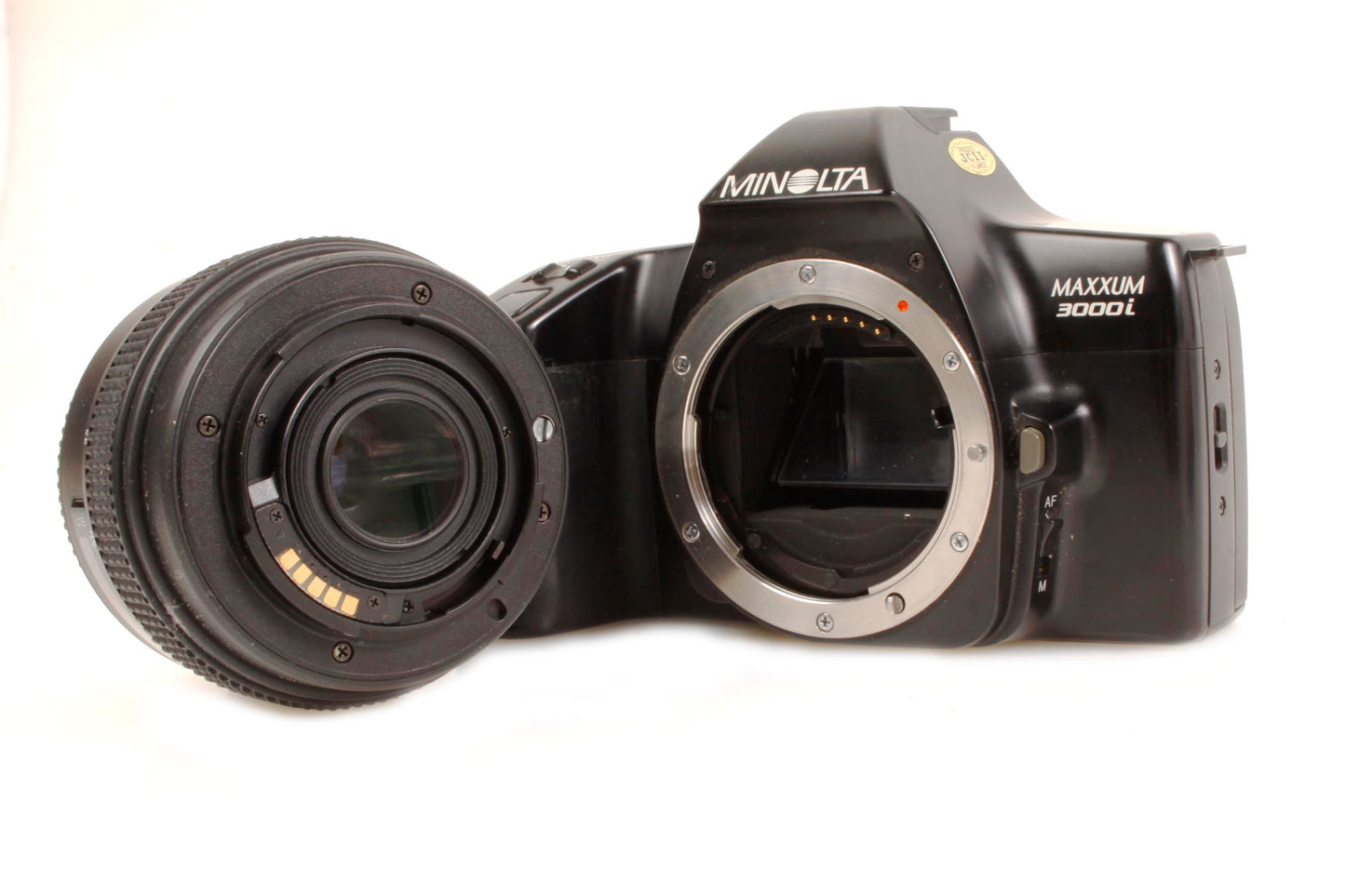 Minolta Maxxum 3000i 35mm Film Camera Bundle + Film