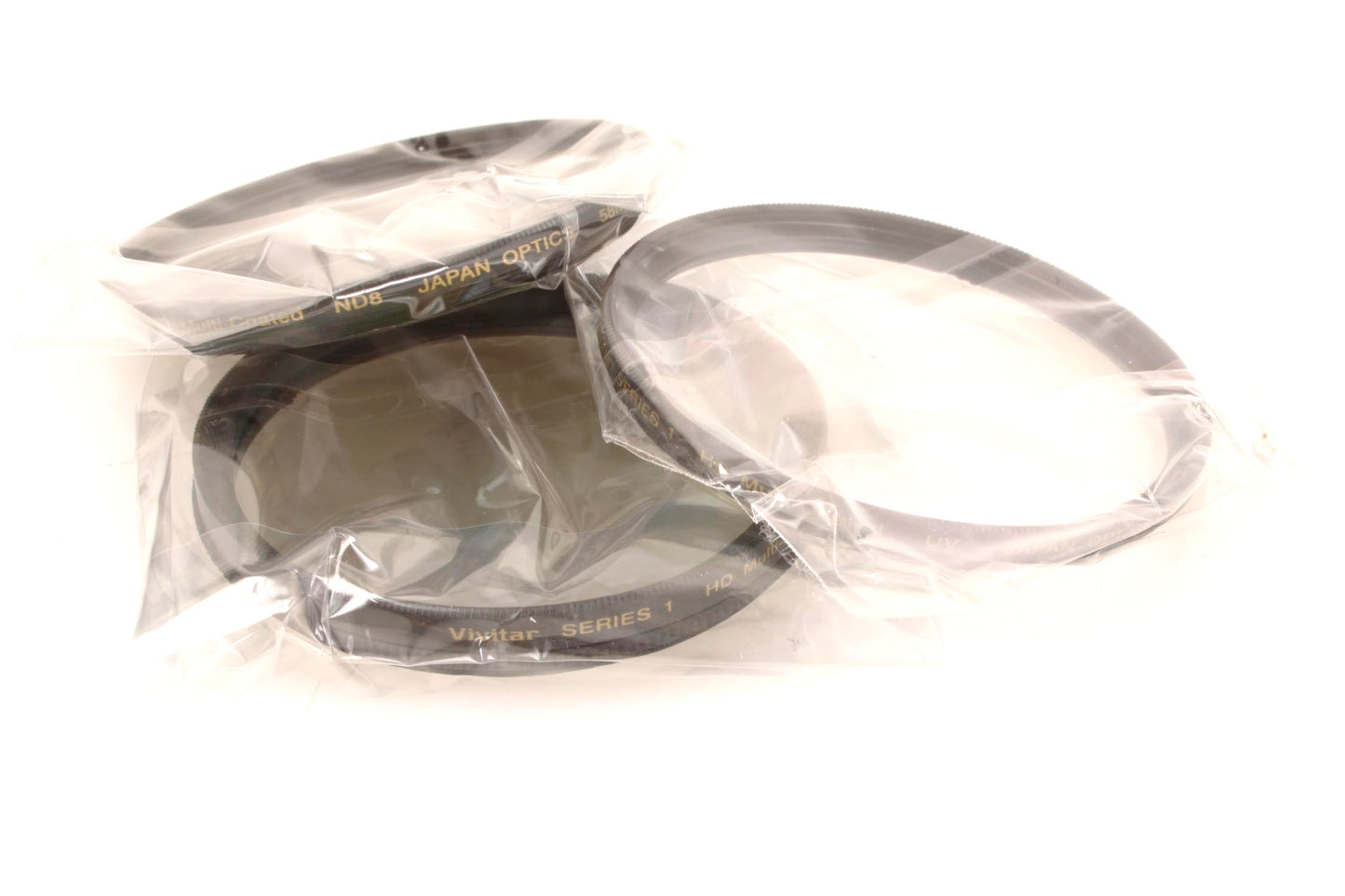 Vivitar Filter Kit 58mm Includes UV, CPL, ND8 and Filter Wallet