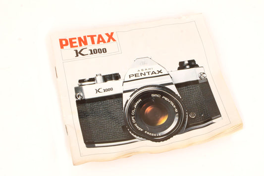 Pentax K1000 Original Manual