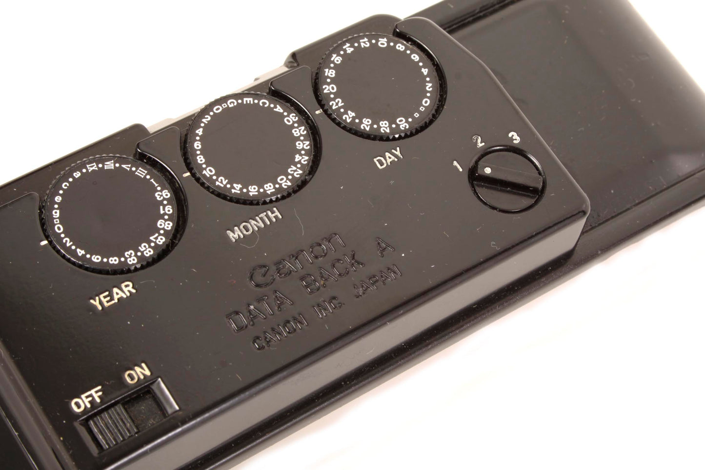 Canon Data Back for AE-1 w/Case