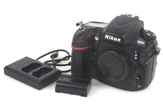 Nikon D800E 36.3MP Digital SLR Camera Body w/ Charger