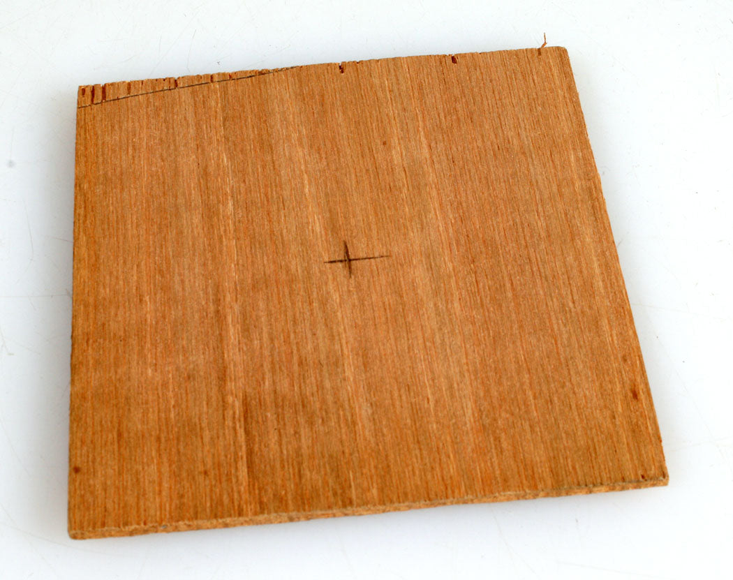 WOODEN LENS BOARD 4x4 INCHES