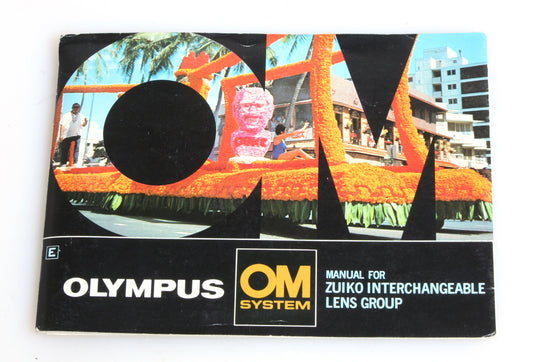 OLYMPUS LENS GROUP MANUAL