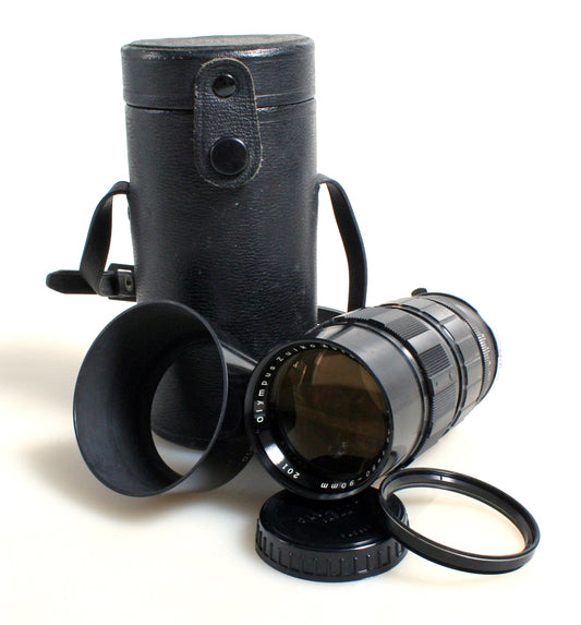 50mm-90mm F3.5 Olympus Zoom Camera Lens in Case//SLR Lens