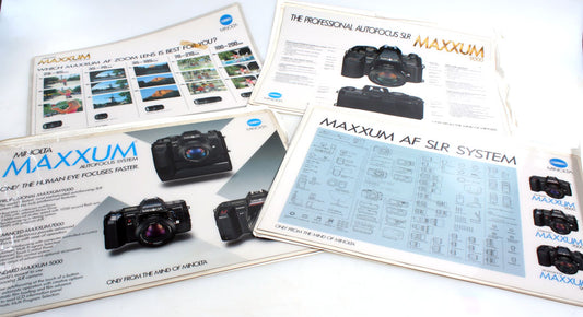 Minolta Counter Matts, Set of 4//Camera Advertisement