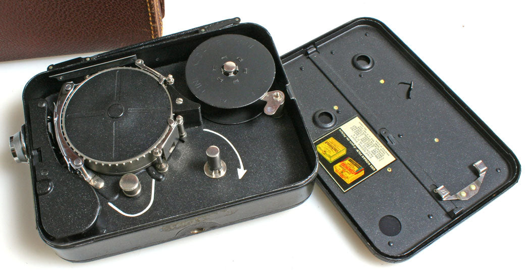 Movie Camera in Leather Case//Cine Kodak//8mm