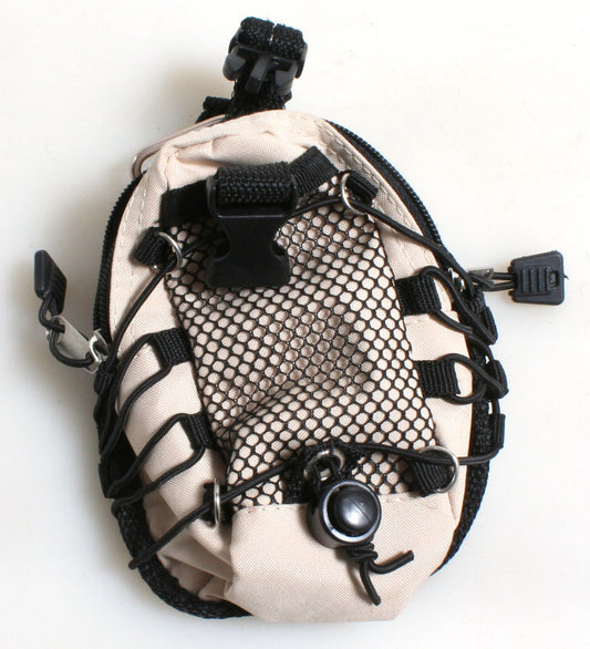 Mini Waist Bag//Tan Pouch//Belt Pouch