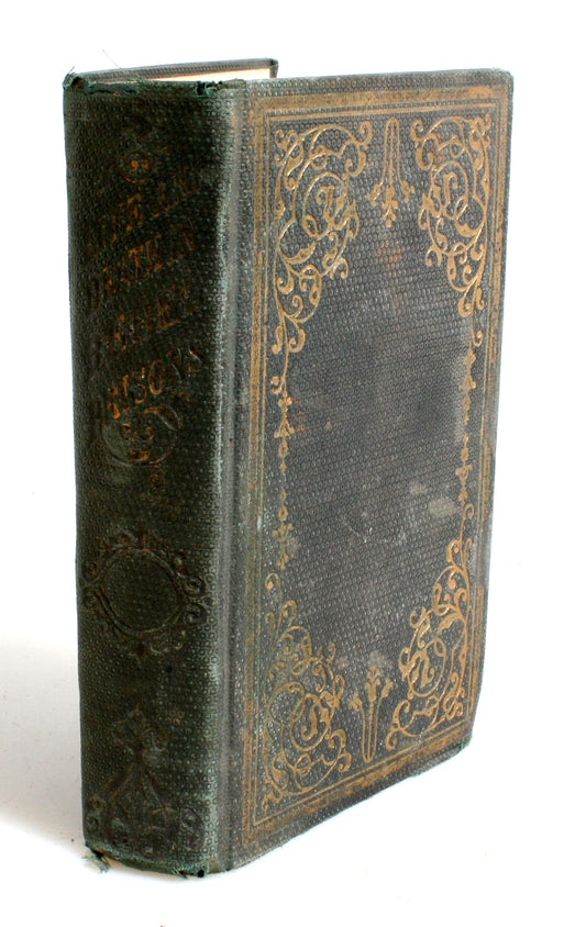 Antique Book//Life and Death in Rebel Prisons 1865 by Robert H. Kellog//Rare