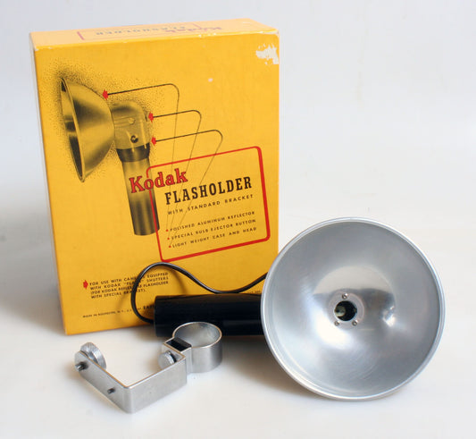 Vintage Kodak Flashholder with Bracket//Art Deco Flash//Camera Flash