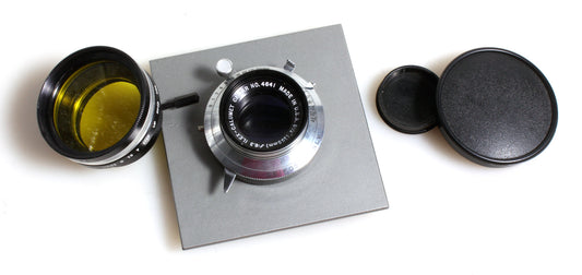 Graflex Lens Board W/ Ilex 165mm F6.3 Lens and More
