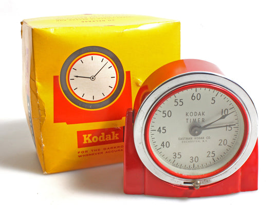 Vintage Kodak Darkroom Timer, Red//Film Processing