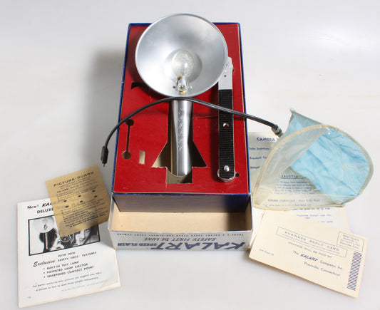 Kalart Speed Flash in Original Box//Photography Lighting//Kodak Flash//Prop