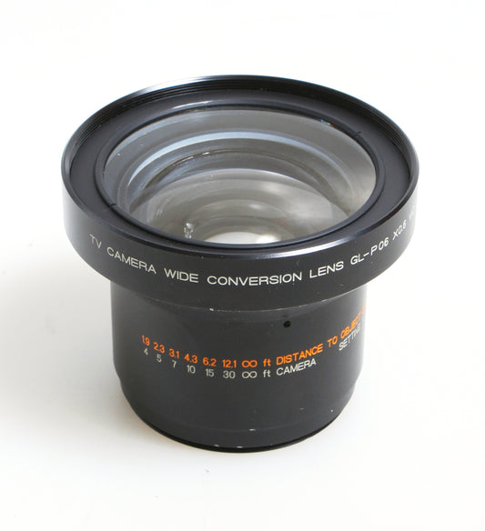 VICTOR COMPANY OF JAPAN LTD TV CAMERA WIDE CONVERSION LENS GL-P06 X0.6