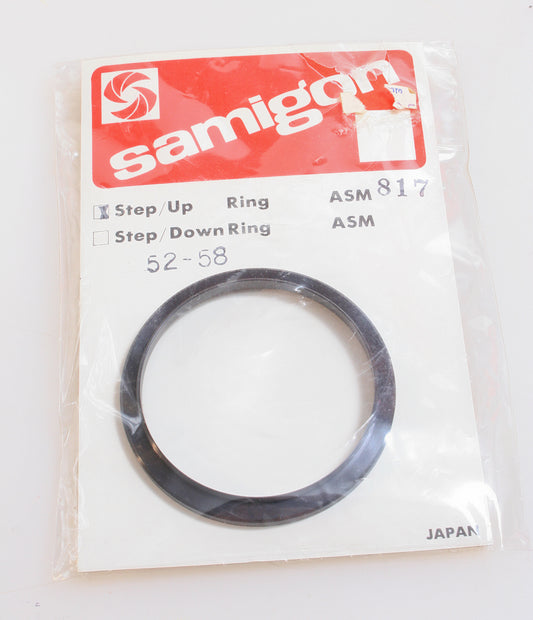 52-58MM METAL STEP UP RING, NEW