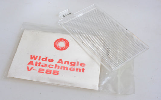 VIVITAR V-285 WIDE ANGLE ATTACHMENT DIFFUSER FOR VIVITAR 285 FLASH, NEW