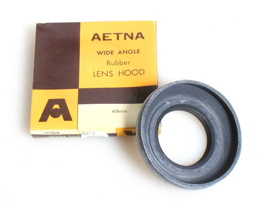 49MM WIDE ANGLE RUBBER LENS HOOD