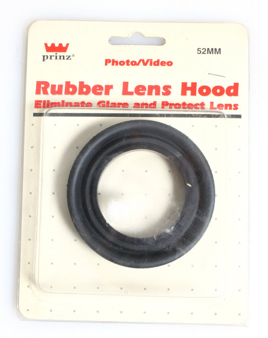 COLLAPSIBLE RUBBER LENS HOOD 52MM