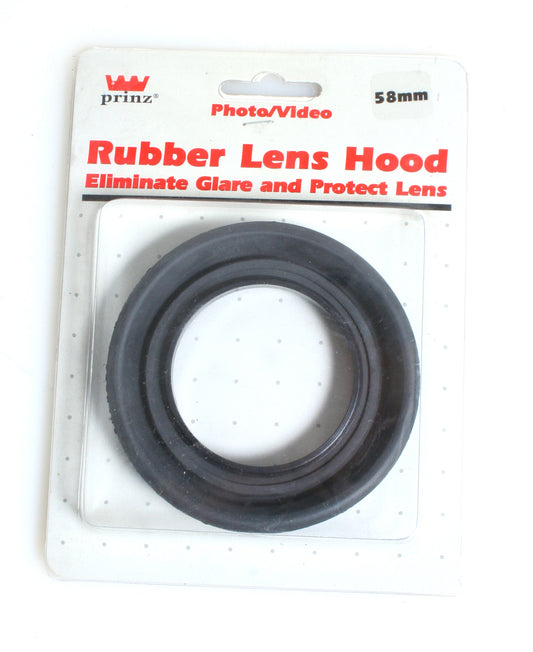 58MM RUBBER LENS HOOD