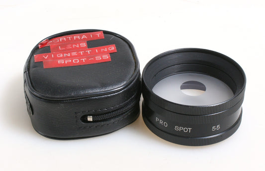 55MM VIGNETTING SPOT FILTER IN CASE