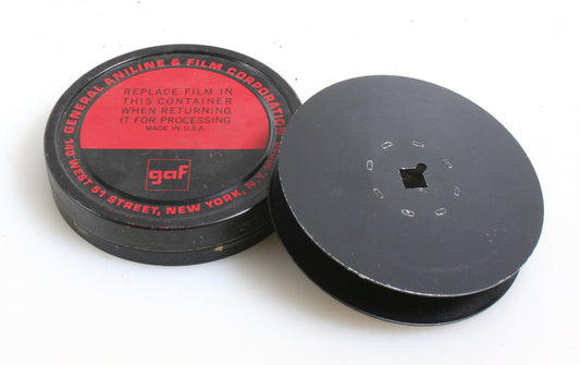 MOVIE REEL AND CAN VINTAGE