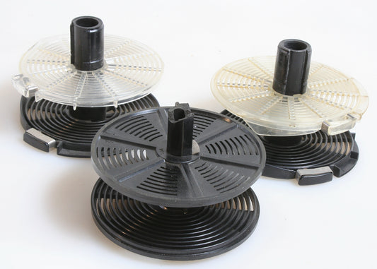 FILM DEVELOPING REELS, 35MM PLASTIC, SET OF 3
