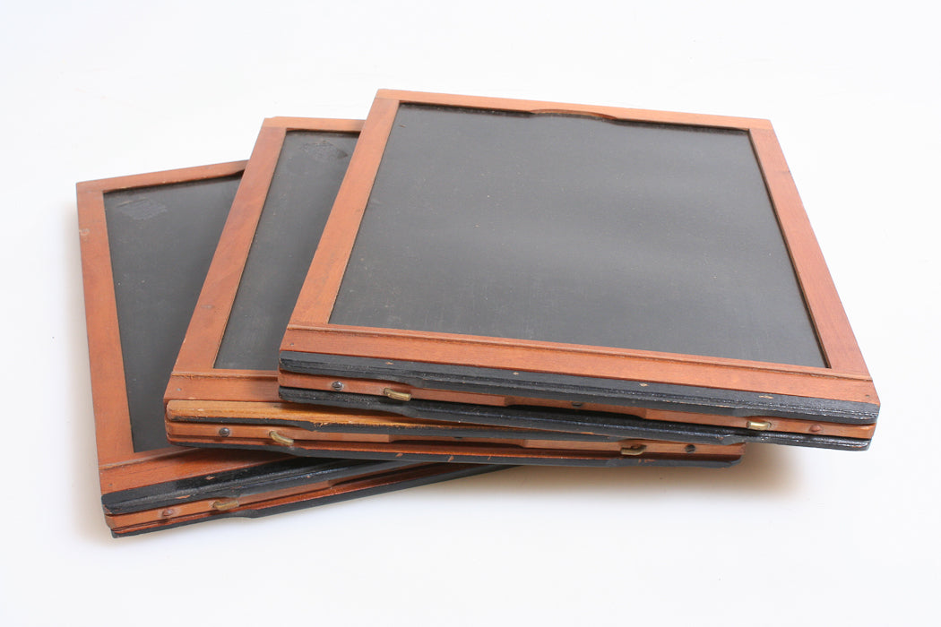 7 x 9 CAMERA FILM HOLDER 18 X 24 GLASS PLATE, SET OF 3
