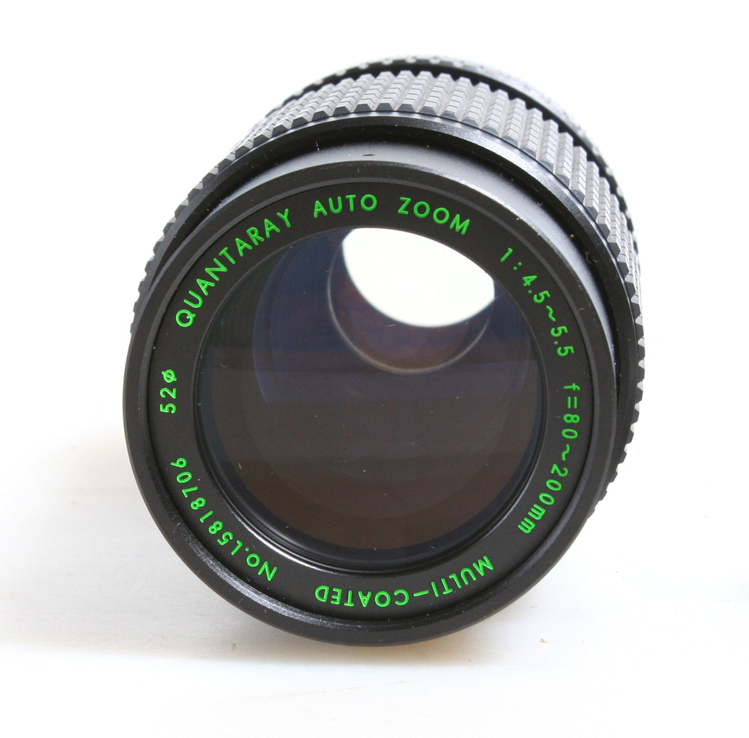 QUANTARAY 80-200MM 4.5-5.5 FOR FD MOUNT WITH REAR CAP