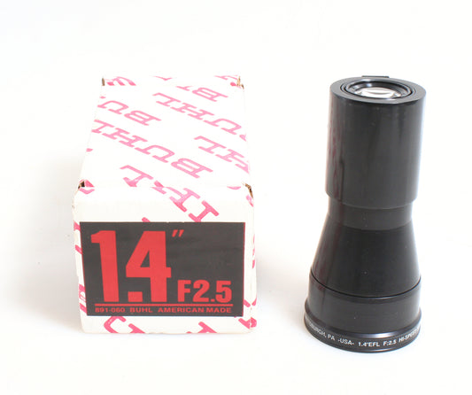 1.4 F/2.5 EFL BUHL PROJECTION LENS N.I.B.