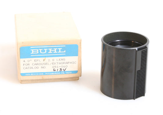 4 (100MM) EFL F/2.8 BUHL PROJECTION LENS N.I.B.