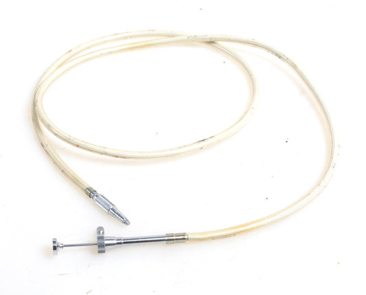 CABLE RELEASE H.D. LONG VINYL COVERED WITH LOCK