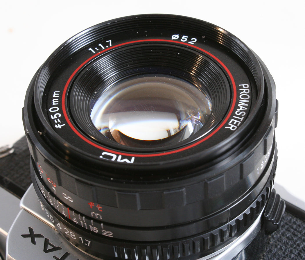 PENTAX MX W/50MM F 1.7 LENS