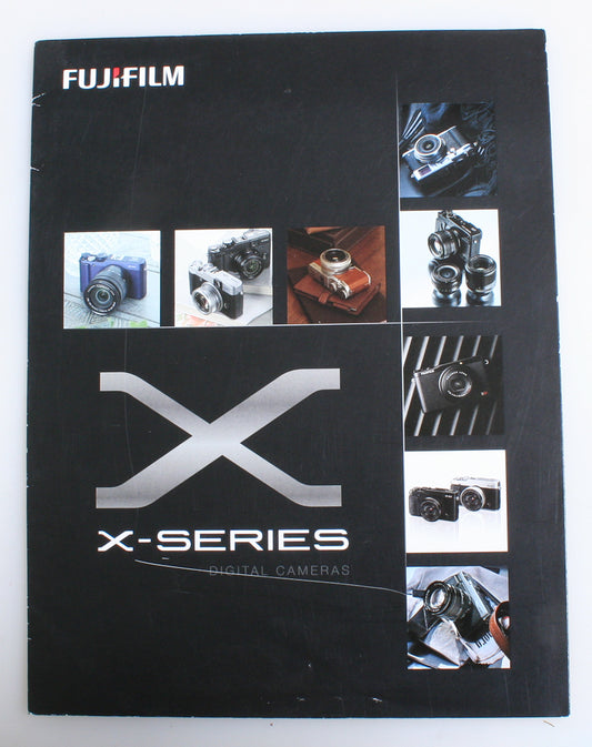 FUJI X SERIES BROCHURE, SET OF 2