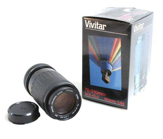 VIVITAR 70-210MM F 4.5 -5.6 LENS FOR CANON FD