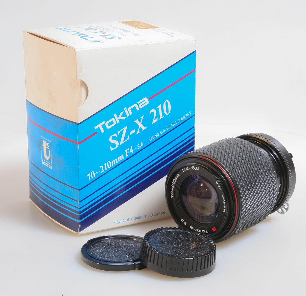 TOKINA 70-210MM f 4-5.6 FOR NIKON AI-S, IN BOX