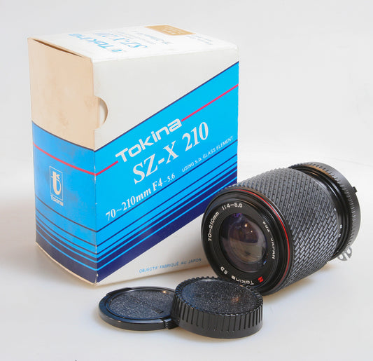 TOKINA 70-210MM f 4-5.6 FOR NIKON AI-S, IN BOX