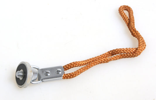 CAMERA WRIST STRAP ORANGE VINTAGE