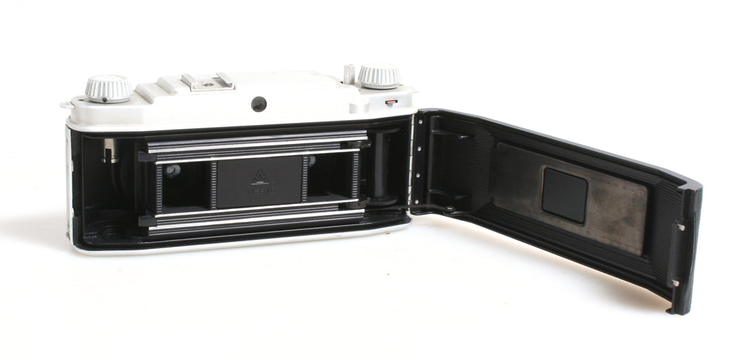 STEREO CAMERA WITH LEATHER CASE AND MANUAL