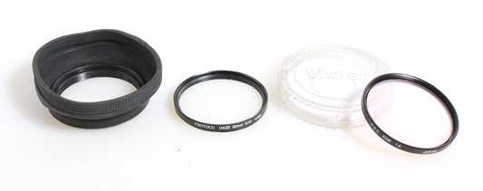62MM HOOD/ UV AND SKY FILTER SET OF 3