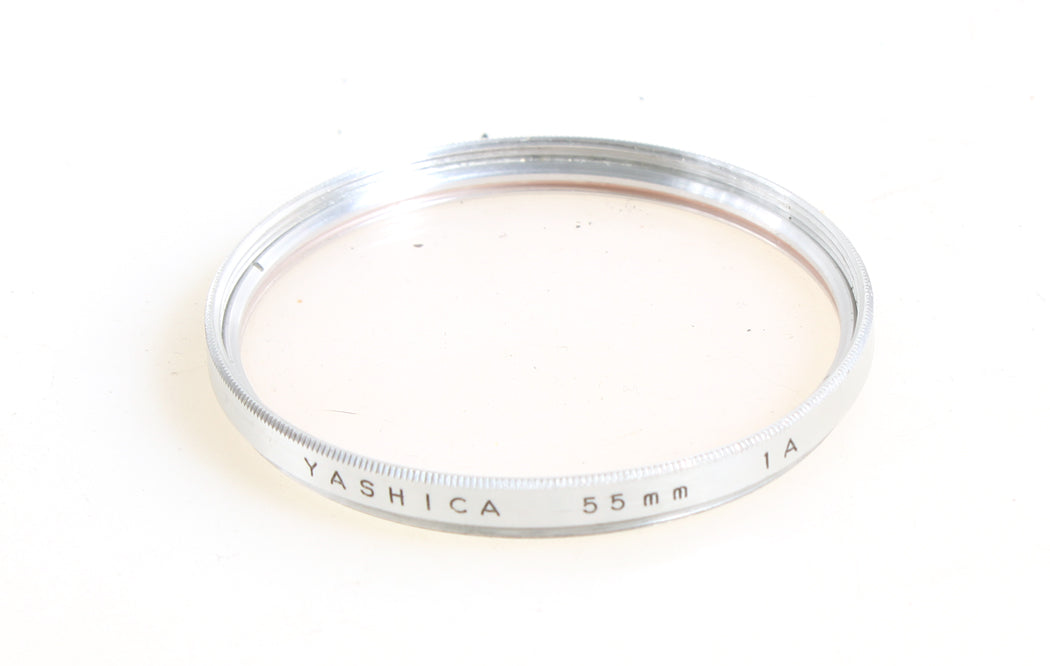 YASHICA GENUINE 55MM 1A SKYLIGHT FILTER