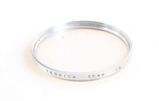 YASHICA GENUINE 55MM 1A SKYLIGHT FILTER