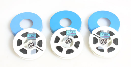MOVIE FILM FOUND FOOTAGE SET OF 3 REELS