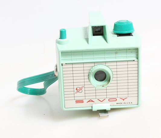 SAVOY GREEN CAMERA WITH GREEN STRAP
