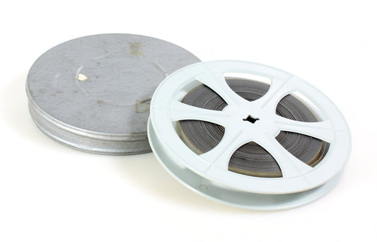 16MM FOUND FOOTAGE MOVIE FILM IN CAN BLACK AND WHITE