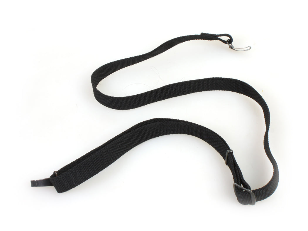 CAMERA STRAP 1970S BLACK H.D. WITH CLIPS